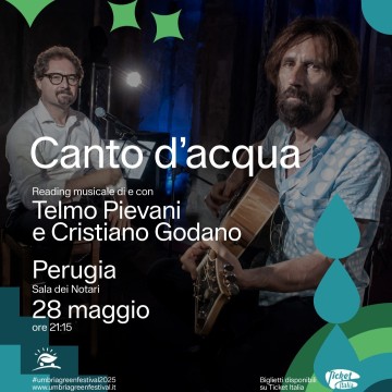 Canto d'acqua di e con Telmo Pievani e Cristiano Godano